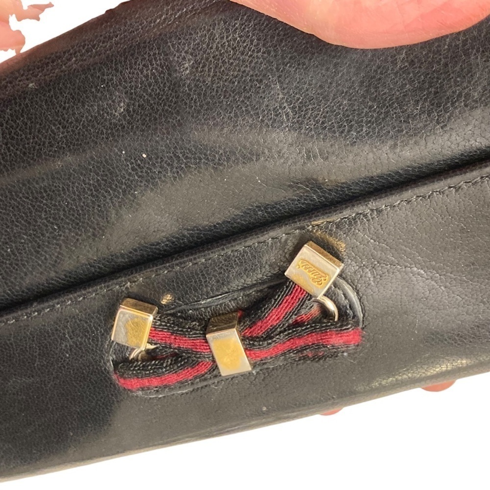 Gucci black leather wallet - Picture 7 of 16